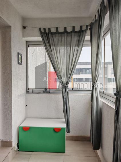 Apartament cu 2 camere de vanzare -Pacii-cu centrala-semimobilat si utilat - 21