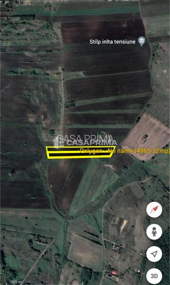 Teren de vanzare, Breazu, 9930 mp, ideal investitie 4,9 euro/mp - 2