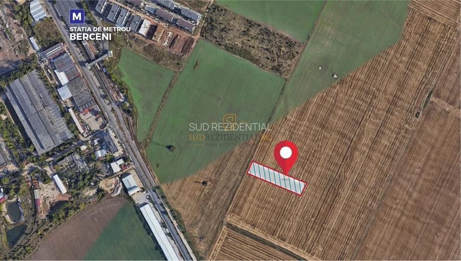Lot de teren de vanzare, 2500 mp, Metrou Berceni, Popesti – Leordeni - 2