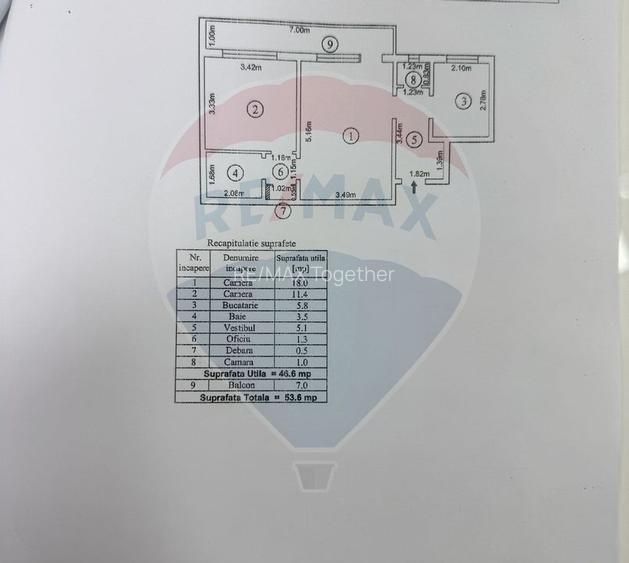 Apartament 2 camere I Bd. Ion Mihalache Piata Chibrit - 14