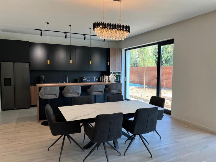 Vila P+1,2021,teren 350mp,piscina,4 sau 5 dormitoare,3 bai,2 locuri parcare - 6