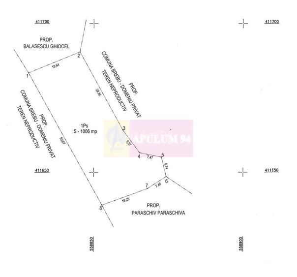 Teren de vanzare in Brebu - Raul Doftana - 7