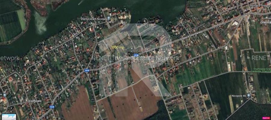 Teren 1100 mp, Deschidere la Șoseaua Ghermanesti Potential pentru Doua Case - 3