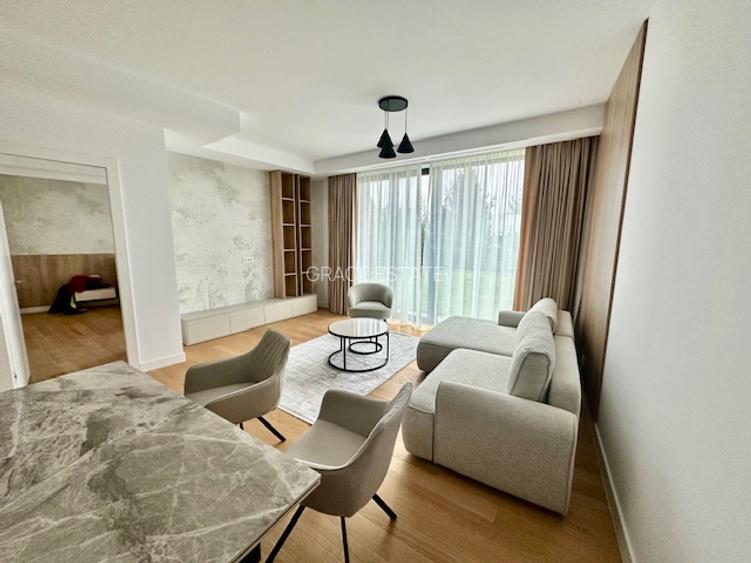 Apartament 2 camere, prima inchiriere, gradina 102 mp, zona Zoo  Baneasa - 2