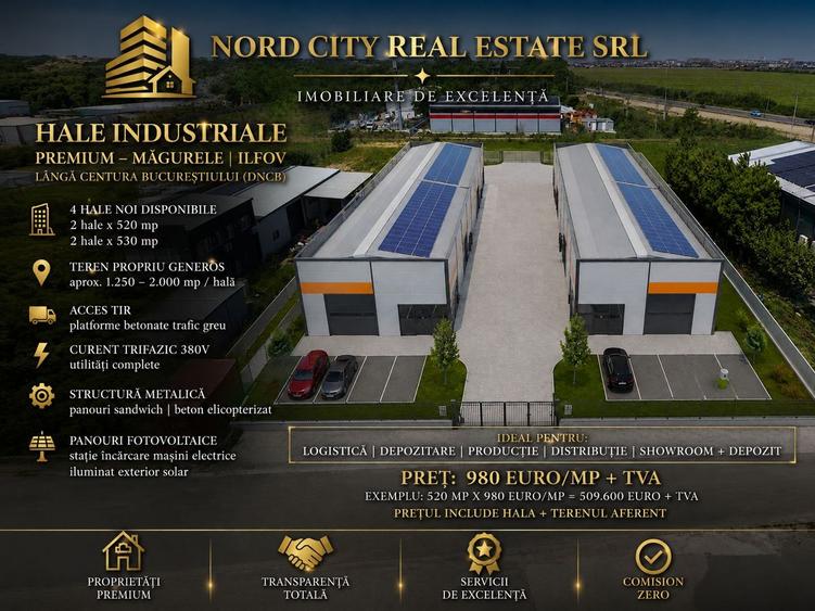 HALA INDUSTRIALA NOUA 550 MP - Sos Centura | MAGURELE – ILFOV |