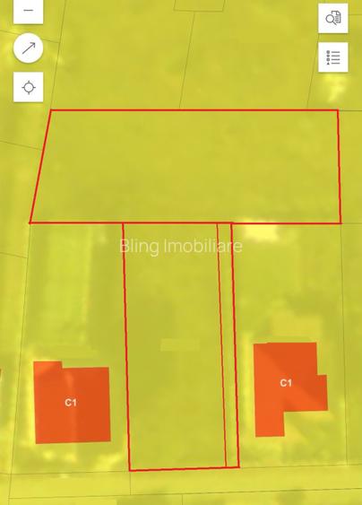 Teren intravilan construibil 1660mp Chinteni drum asfaltat CASA+DUPLEX - 2