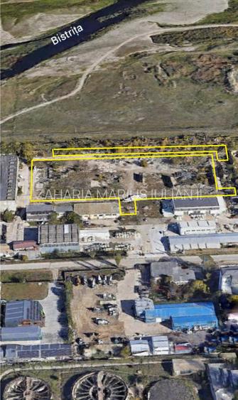 Teren industrial 14.740 mp, de vanzare, autorizatie constr., str Chimiei, Bacau - 8