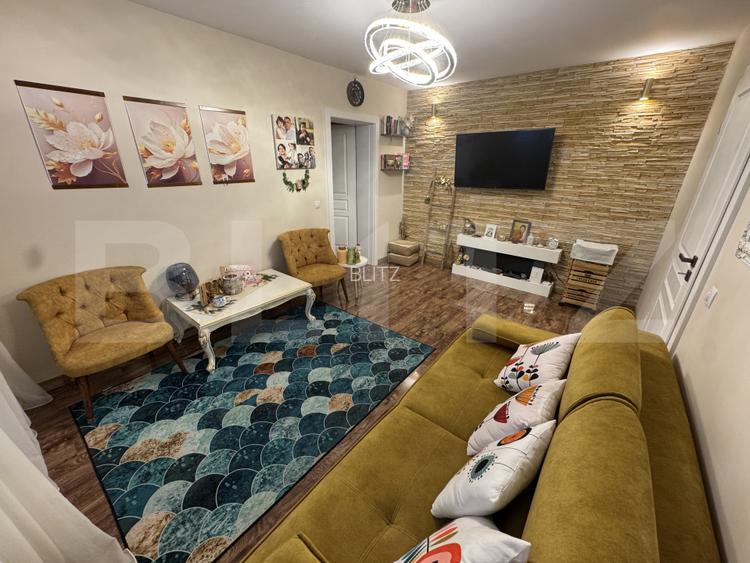 Apartament 3 camere, 60 mp, zona Splai Bahlui - 2