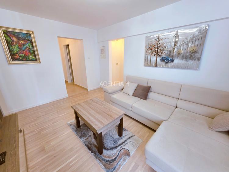 2 camere Sala Palatului etaj 4, bloc 1960, mobilat, balcon, renovat - 15