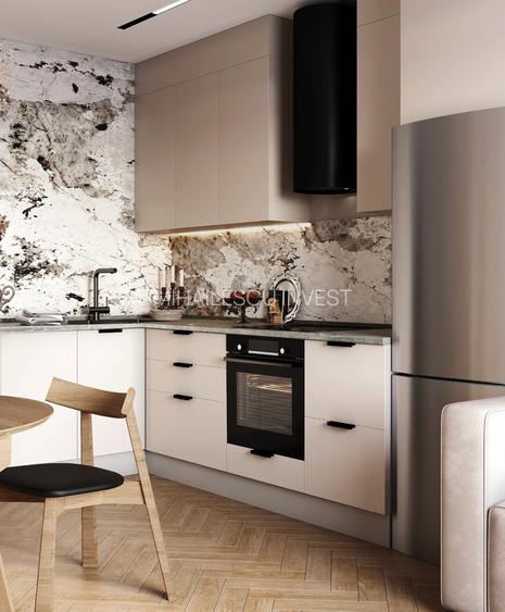 Apartament 2 camere Piața Alba Iulia | Terasă | Proiect boutique - 5