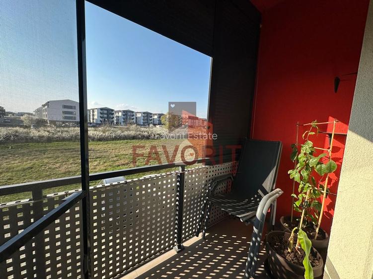 2 camere | etaj 1 | centrala proprie | mobilat si utilat | bloc nou | - 9