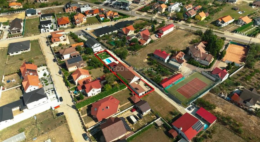 RECO Casa 3 dormitoare, piscina, strada privata, Sanmartin - 2