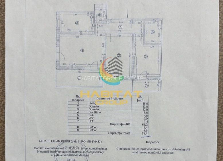 3 camere 80mp Brancoveanu Grand Arena bloc nou Comision 0% - 13