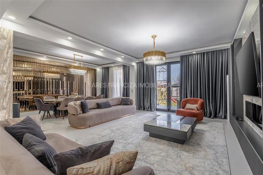 PIPERA  VOLUNTARI,VILA PREMIUM,6 CAMERE,340 MP,TEREN 523 MP,FOISOR 60 MP - 2