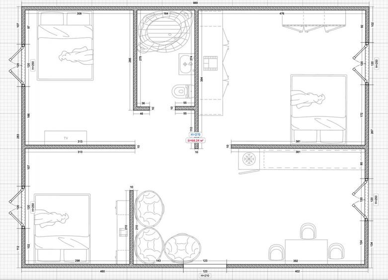 Apartament cu 3 camere | Bistrita lac | parter | modern - de vanzare - 9