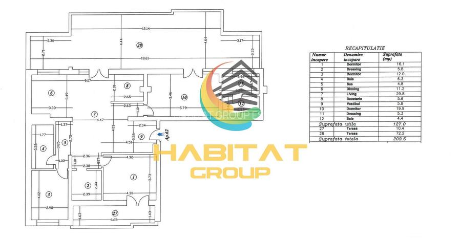 Mihai Bravu PENTHOUSE 4 camere  mutare rapida 2 min metrou - 2