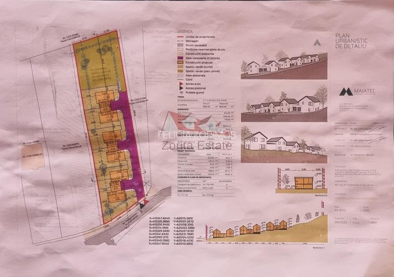 Ansamblu`rezidential, sase case noi la vanzare, Dej - 2