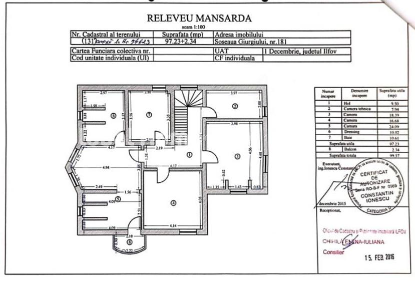 Vila P+1+Teren 1094MP + Gradina + Livada + Garaj | 1 Decembrie - Sos. Giurgiului - 50