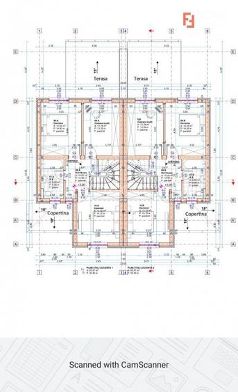 Duplex 4 camere despartit prin perete dublu - Giroc - ID V3463 - 17