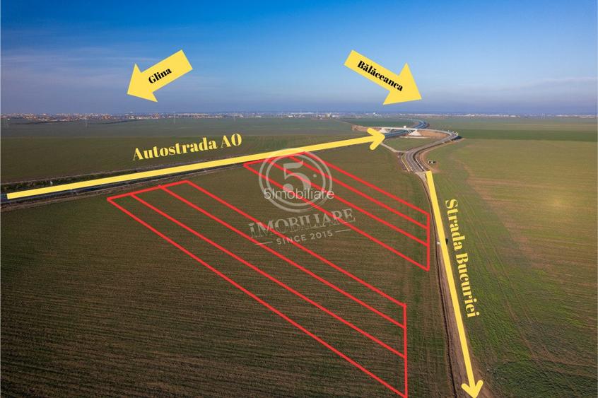 Teren 16.000 mp pentru Hale – Investiție Ideală langa Autostrada A0 - 3