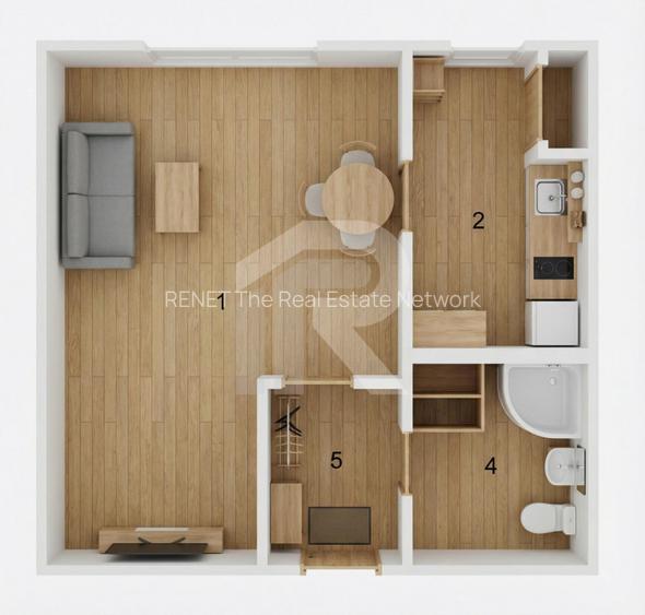 DE VANZARE Garsonieră  Teiul Doamnei nr. 108 - Ideal investiție - 12