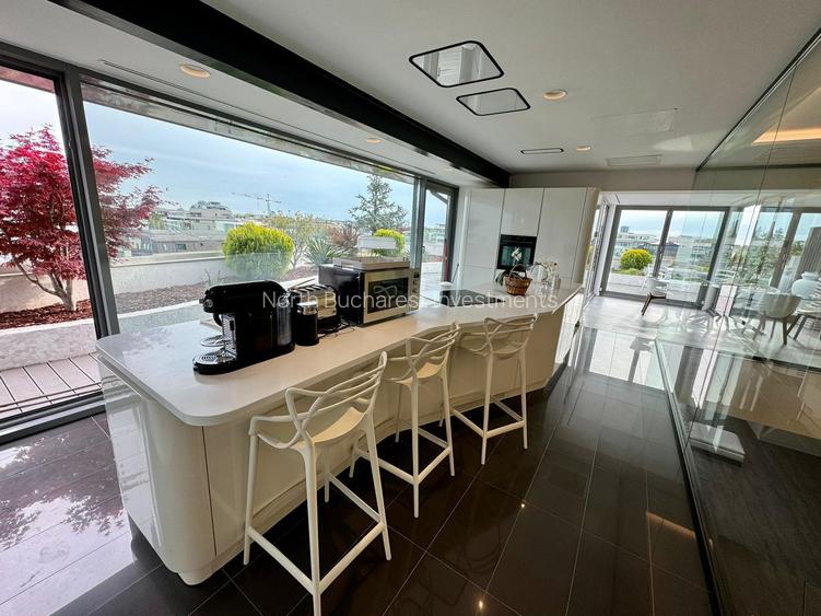 PENTHOUSE 5 CAMERE - HERASTRAU - TERASA 117MP - COMISION 0% - 3