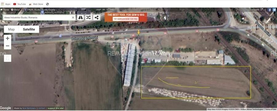 Teren intravilan  Buzau / Bulevardul Industriei - 5