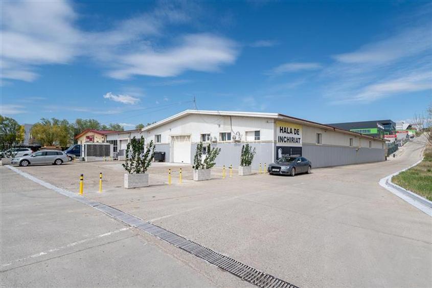 Hala de inchiriat 480 mp deschidere directa la E85 trafic intens - 5