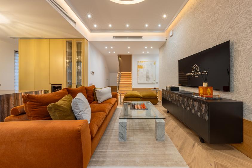 Ansamblu finalizat de vile la Snagov- deschidere spre lac, ponton privat, - 5