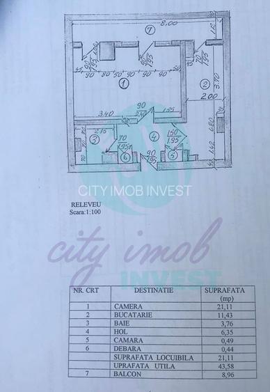 Studio 53 mp Mobilat si Utilat complet- 5 minute Metrou Eroilor - 10