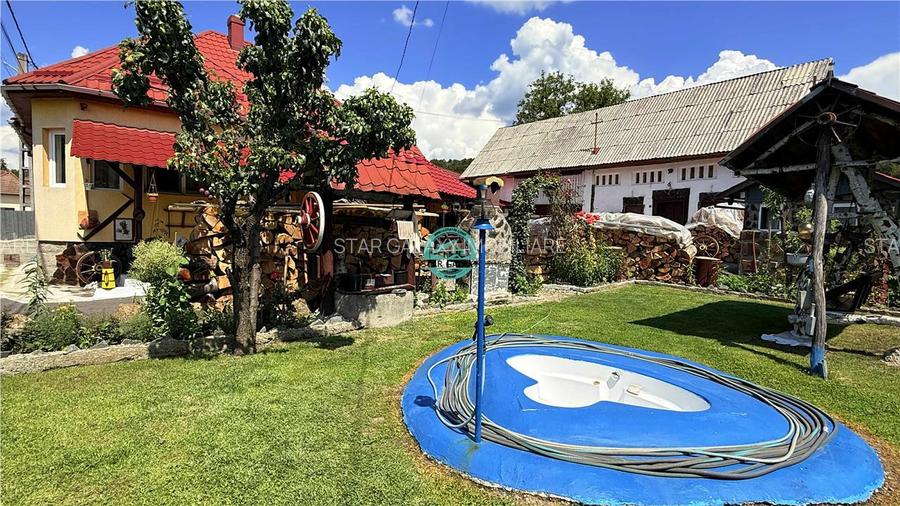 Vand casa cu 5 camere si teren 1040 mp in Toaca - 20