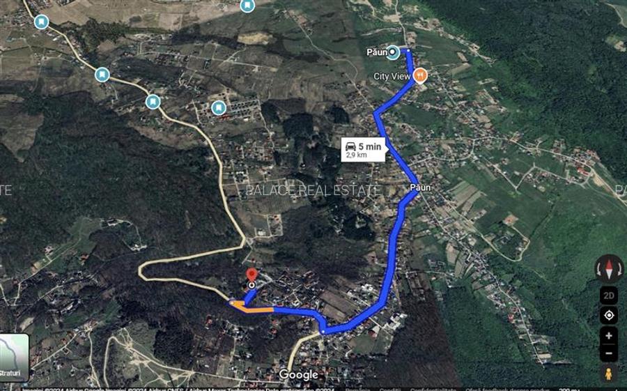 Teren 900 mp Paun Birnova - 2