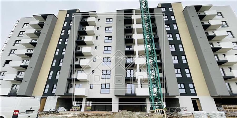 Apartament de vanzare in Sibiu - 3 camere + balcon - bloc nou, lift - 8