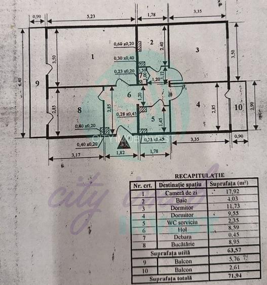 Apartament 3 camere, centrală proprie – Basarabia / Lia Manoliu - 5