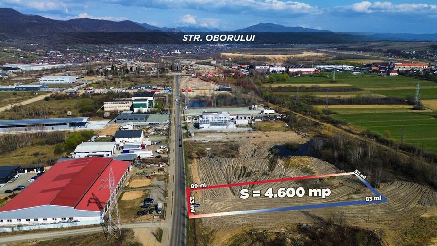 Teren 4,600mp Baia Mare / Strada Oborului - 2