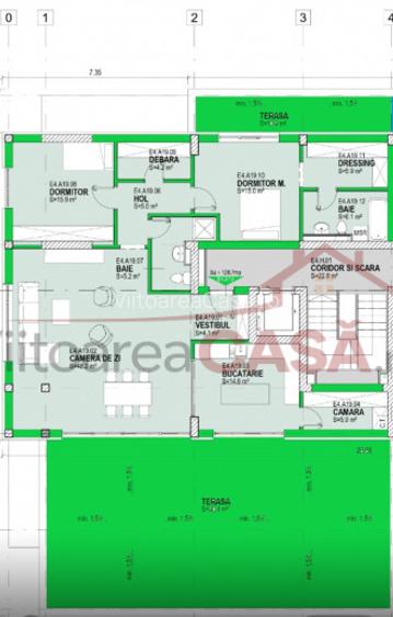 Metalurgiei - 3 camere cu terasa penthouse - Comision 0% - 7