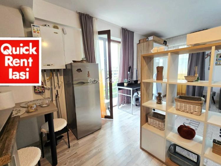 Ultracentral Piata Unirii UMF/UAIC Apartament 1Camera De Inchiriat Bloc Nou - 5