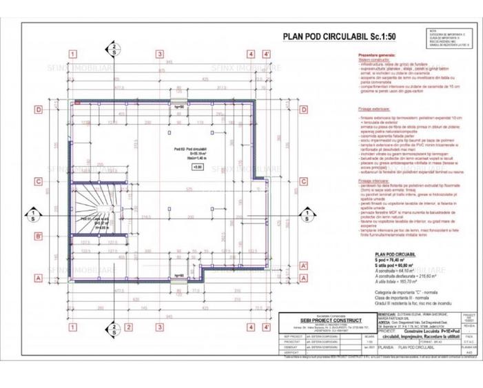 Casă individuală, 200 mp utili interior și 400 mp curte - 3