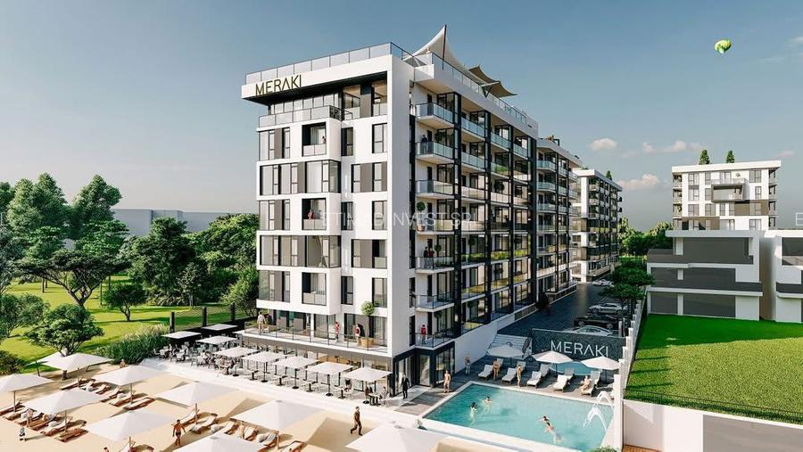 Meraki Lago - 2 camere- piscina/ gym/spa-   termen lung(inclusiv vara) -550 Euro - 15