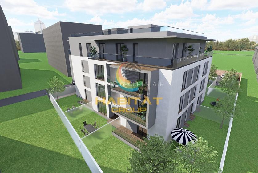 Pallady 4 camere 90 mp + terasa 51 mp in bloc tip Boutique - 16