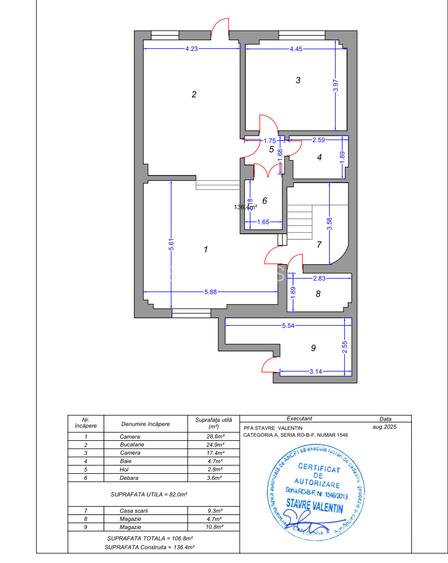 Apartament de 2 camere langa metrou/2-Room Apt. near the subway - 11