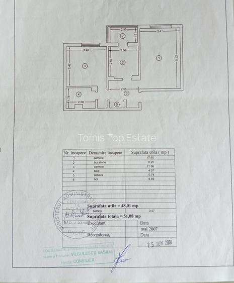 Apartament 2 camere decomandat zona Eden, loc de parcare + centrala - 8