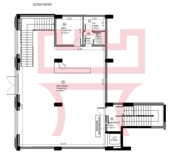 Spatiu 1200mp lift propriu functiuni mixte medical birouri invatamant - 3