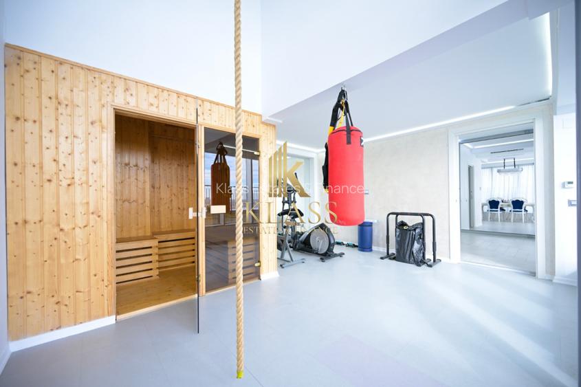Penthouse spectaculos cu terasa, sala, sauna in interior - 3