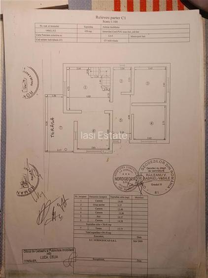 Copou Viticultori Vila D+P+M S.U.=181,74 Teren 415mp.constructie 2010 - 15