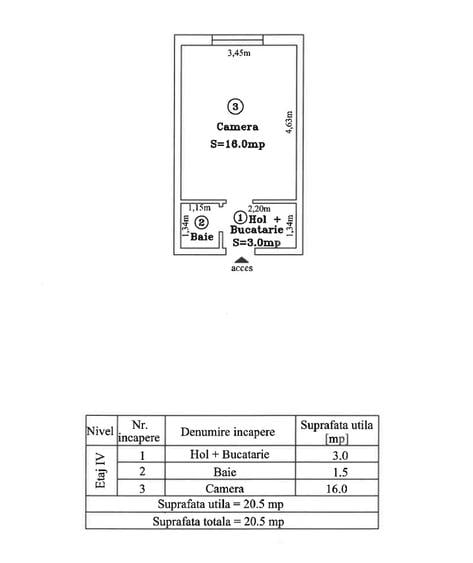 Garsonieră, ideală pentru investiție Lipovei, lângă Iulius Mall - 1