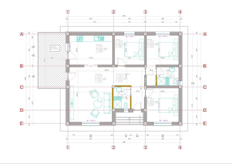 FARA COMISIOANE casa 4 camere P+pod placa incalzire pardos pompa caldura beci - 10