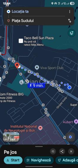 Apartament 3 camere la 9 minute (700m) de Metrou Piața Sudului / Sun Plaza - 13