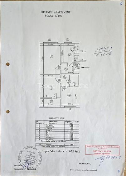 Proprietar vand apartament 3 camere decomandat etaj 1 Rahova str. Garoafei - 6