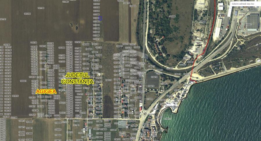 3 loturi teren intravilan 400mp zona Agigea RO-RO - ideal investitie